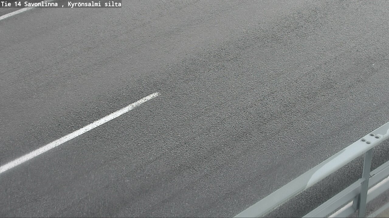 Weather Camera Image Road 14 Savonlinna, Kyrönsalmi, Savonlinna, Etelä-Savo