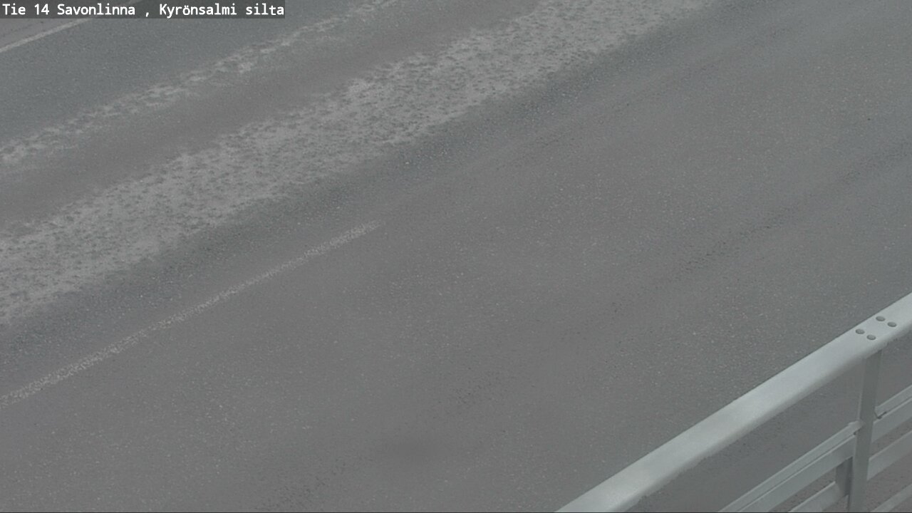 Weather Camera Image Road 14 Savonlinna, Kyrönsalmi, Savonlinna, Etelä-Savo