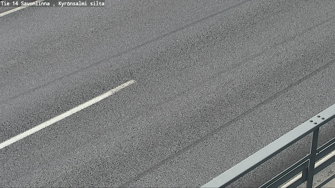 Weather Camera Image Road 14 Savonlinna, Kyrönsalmi, Savonlinna, Etelä-Savo