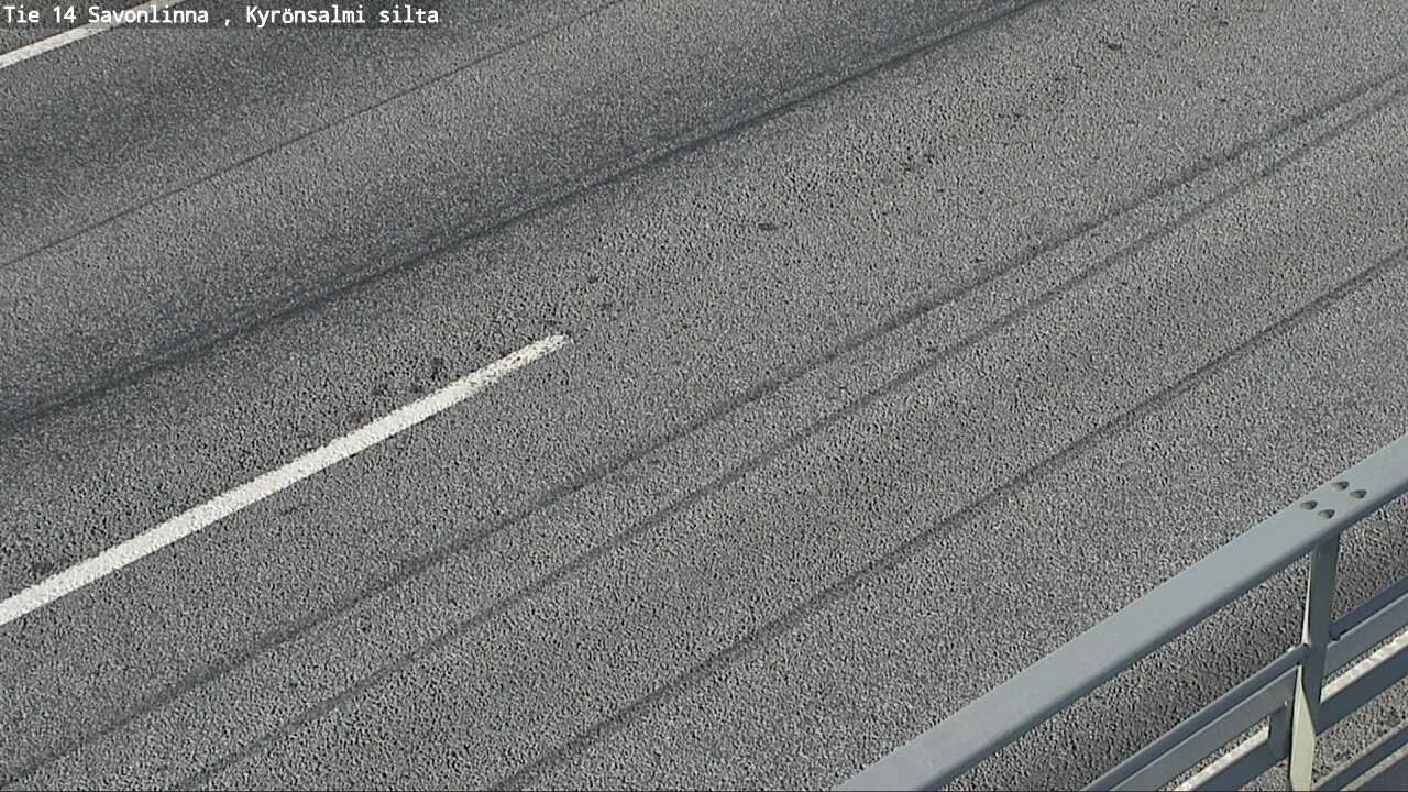 Weather Camera Image Road 14 Savonlinna, Kyrönsalmi, Savonlinna, Etelä-Savo