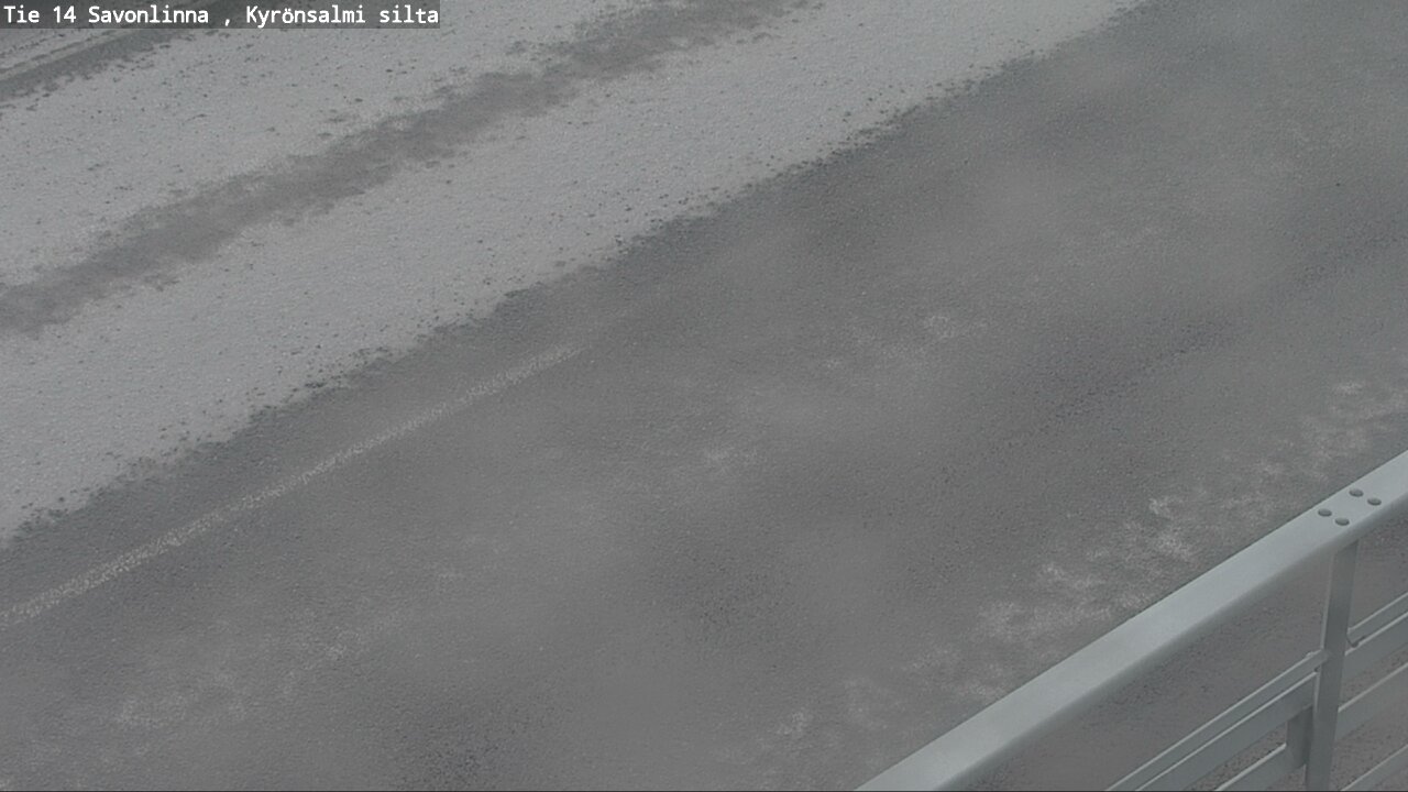 Weather Camera Image Road 14 Savonlinna, Kyrönsalmi, Savonlinna, Etelä-Savo