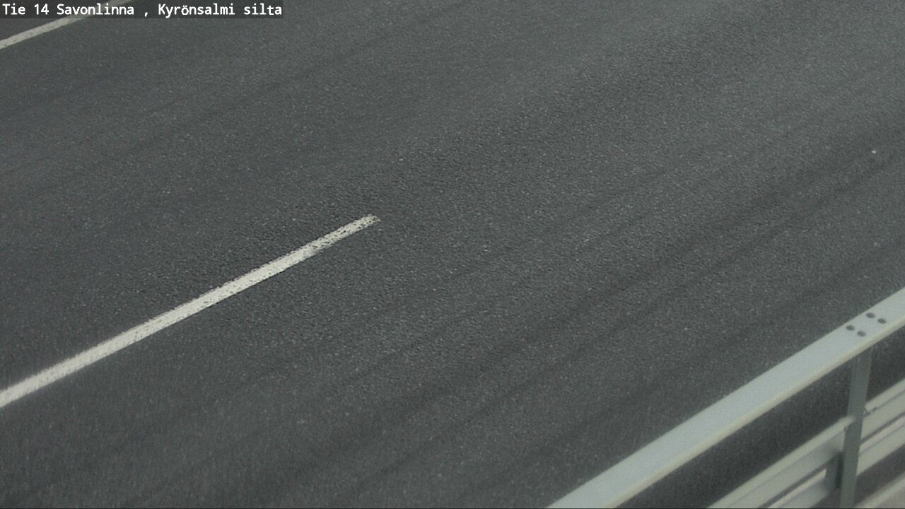 Weather Camera Image Road 14 Savonlinna, Kyrönsalmi, Savonlinna, Etelä-Savo