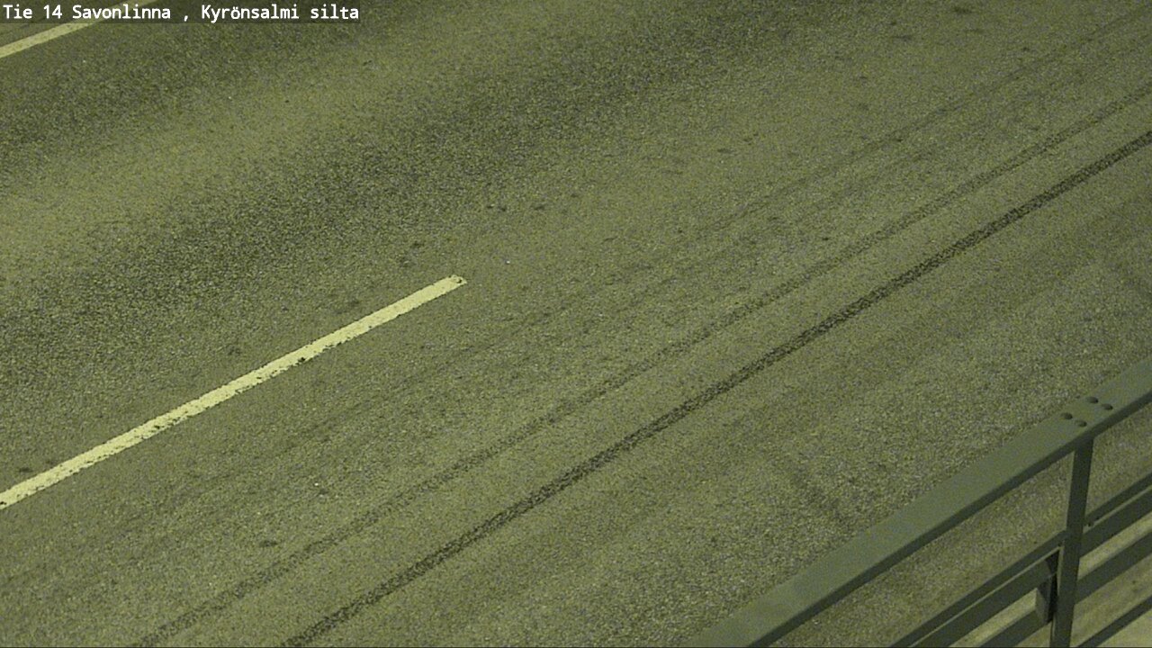 Weather Camera Image Väg 14 Nyslott, Kyrönsalmi, Savonlinna, Etelä-Savo