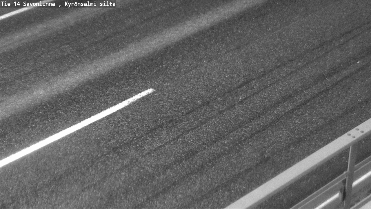 Weather Camera Image Road 14 Savonlinna, Kyrönsalmi, Savonlinna, Etelä-Savo