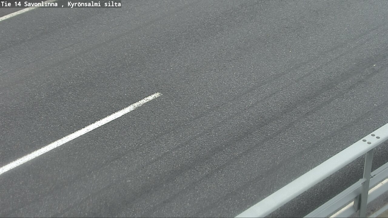 Weather Camera Image Road 14 Savonlinna, Kyrönsalmi, Savonlinna, Etelä-Savo