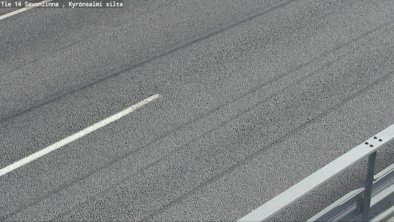 Weather Camera Image Road 14 Savonlinna, Kyrönsalmi, Savonlinna, Etelä-Savo