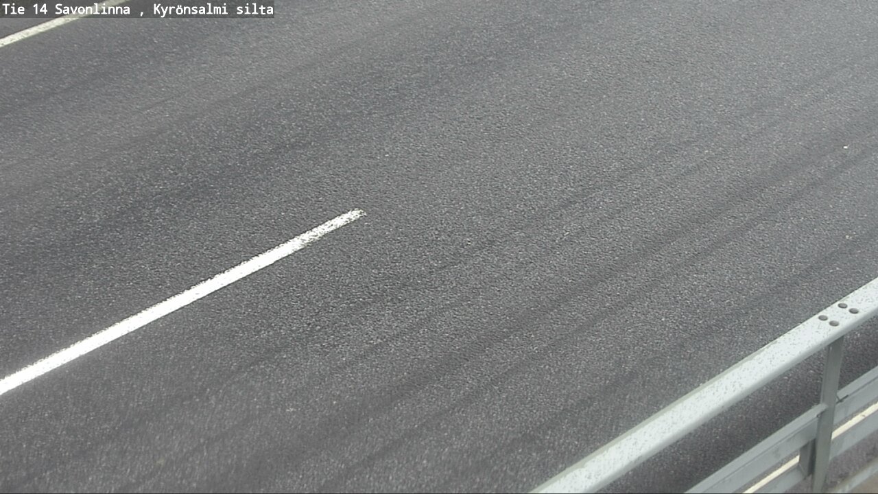 Weather Camera Image Road 14 Savonlinna, Kyrönsalmi, Savonlinna, Etelä-Savo