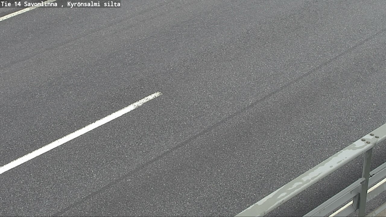 Weather Camera Image Väg 14 Nyslott, Kyrönsalmi, Savonlinna, Etelä-Savo