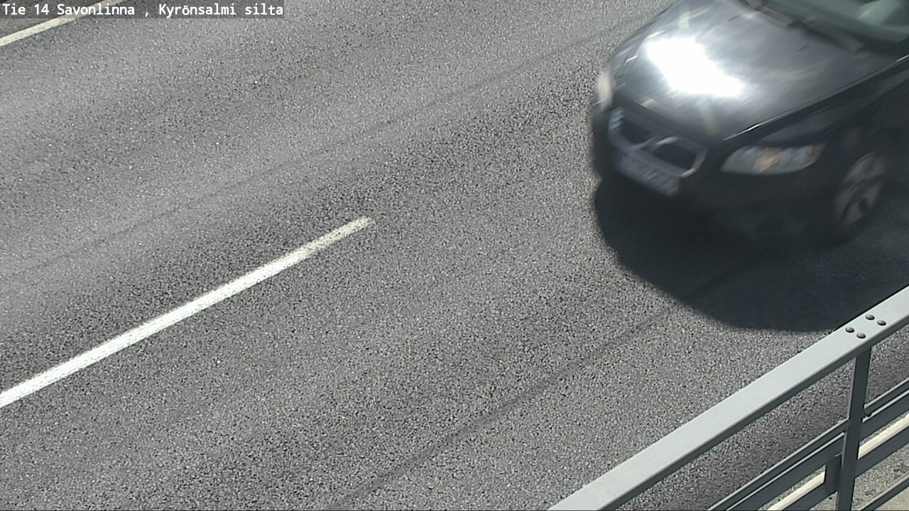 Weather Camera Image Road 14 Savonlinna, Kyrönsalmi, Savonlinna, Etelä-Savo