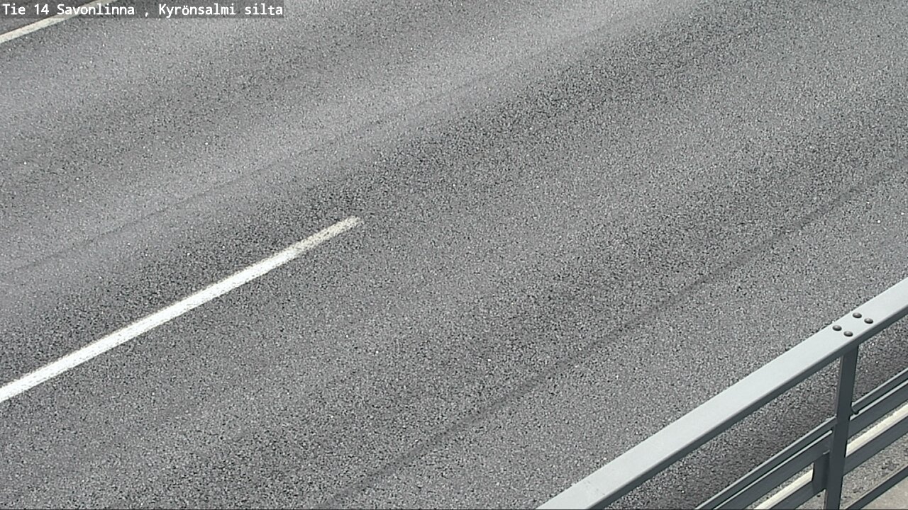 Weather Camera Image Road 14 Savonlinna, Kyrönsalmi, Savonlinna, Etelä-Savo
