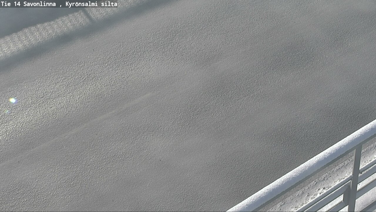 Weather Camera Image Väg 14 Nyslott, Kyrönsalmi, Savonlinna, Etelä-Savo