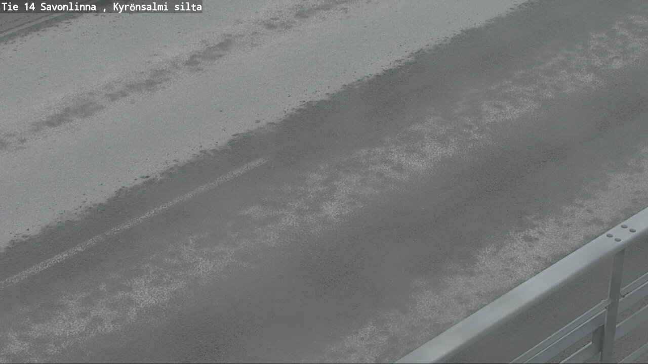 Weather Camera Image Road 14 Savonlinna, Kyrönsalmi, Savonlinna, Etelä-Savo