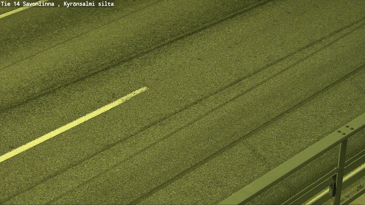 Weather Camera Image Road 14 Savonlinna, Kyrönsalmi, Savonlinna, Etelä-Savo