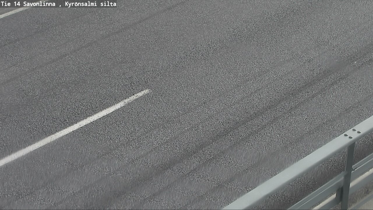 Weather Camera Image Road 14 Savonlinna, Kyrönsalmi, Savonlinna, Etelä-Savo