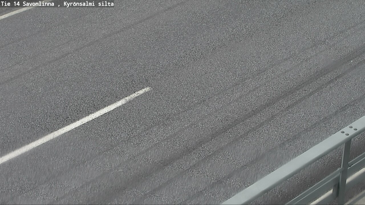 Weather Camera Image Road 14 Savonlinna, Kyrönsalmi, Savonlinna, Etelä-Savo