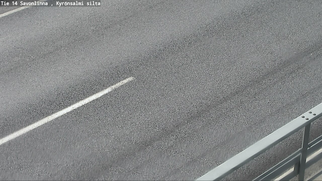 Weather Camera Image Väg 14 Nyslott, Kyrönsalmi, Savonlinna, Etelä-Savo