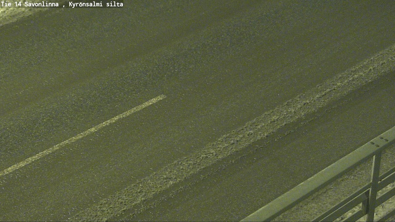 Weather Camera Image Väg 14 Nyslott, Kyrönsalmi, Savonlinna, Etelä-Savo