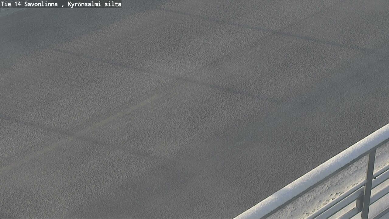 Weather Camera Image Road 14 Savonlinna, Kyrönsalmi, Savonlinna, Etelä-Savo