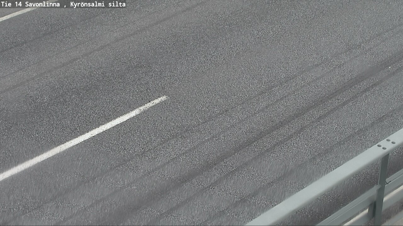 Weather Camera Image Road 14 Savonlinna, Kyrönsalmi, Savonlinna, Etelä-Savo