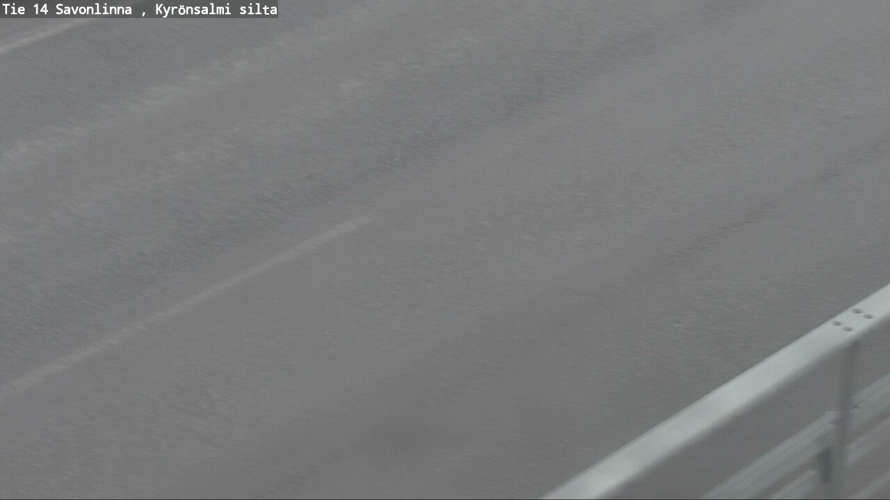 Weather Camera Image Road 14 Savonlinna, Kyrönsalmi, Savonlinna, Etelä-Savo