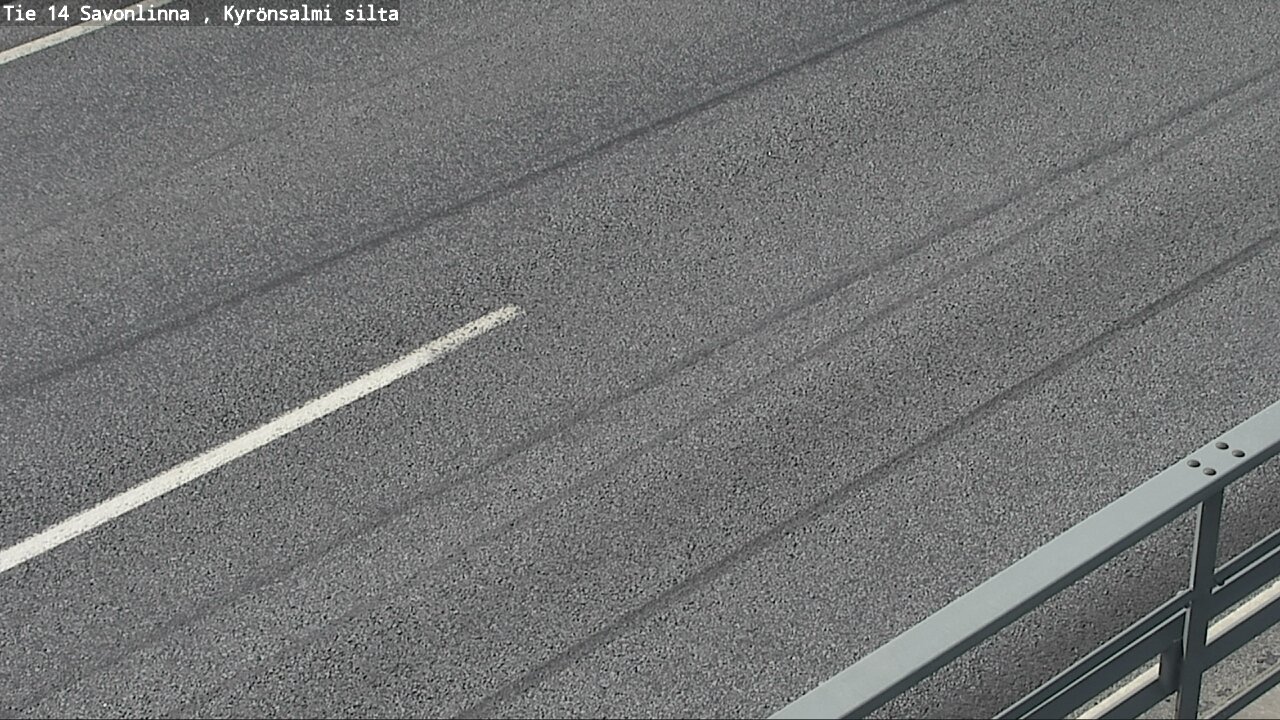 Weather Camera Image Road 14 Savonlinna, Kyrönsalmi, Savonlinna, Etelä-Savo