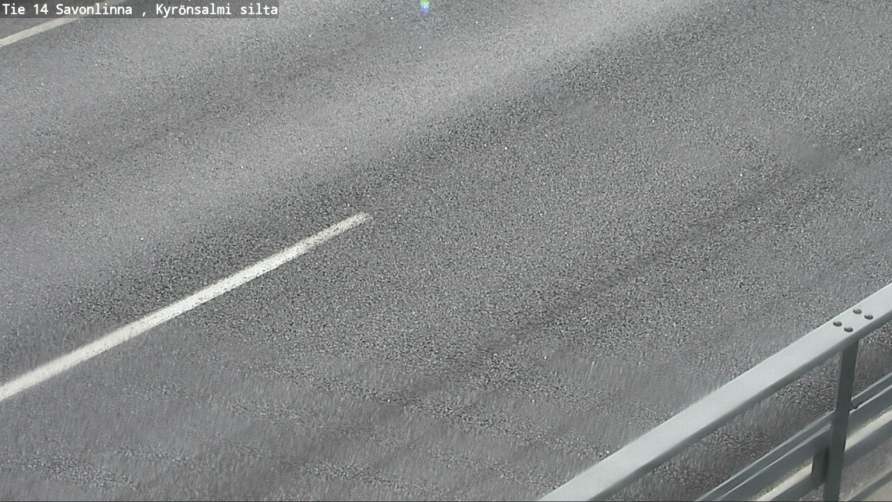 Weather Camera Image Road 14 Savonlinna, Kyrönsalmi, Savonlinna, Etelä-Savo