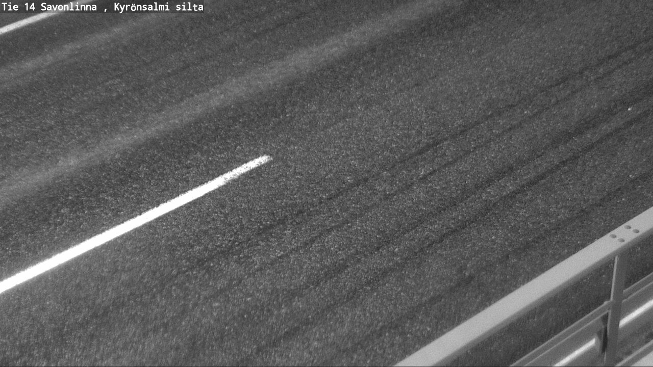 Weather Camera Image Road 14 Savonlinna, Kyrönsalmi, Savonlinna, Etelä-Savo