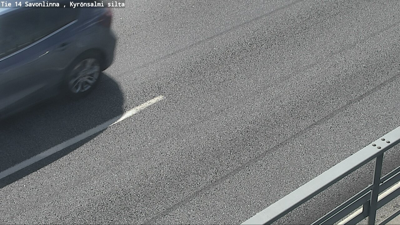 Weather Camera Image Road 14 Savonlinna, Kyrönsalmi, Savonlinna, Etelä-Savo