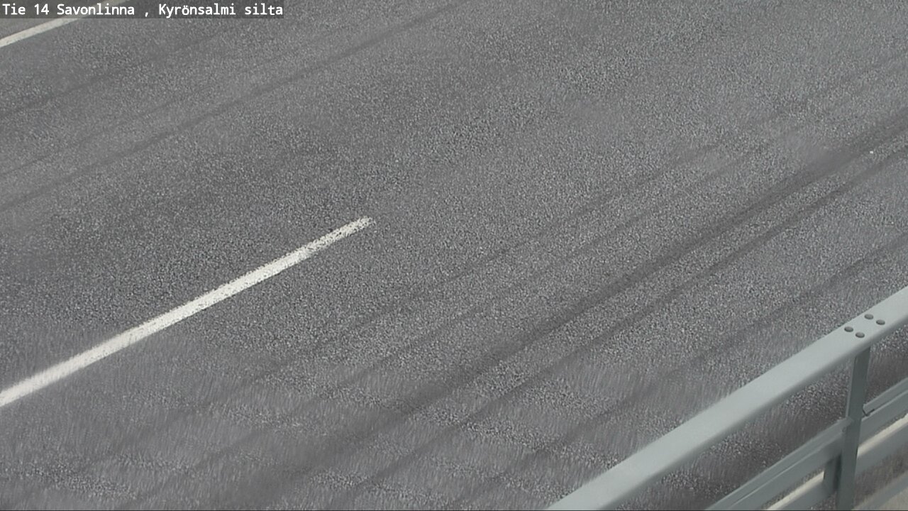 Weather Camera Image Road 14 Savonlinna, Kyrönsalmi, Savonlinna, Etelä-Savo