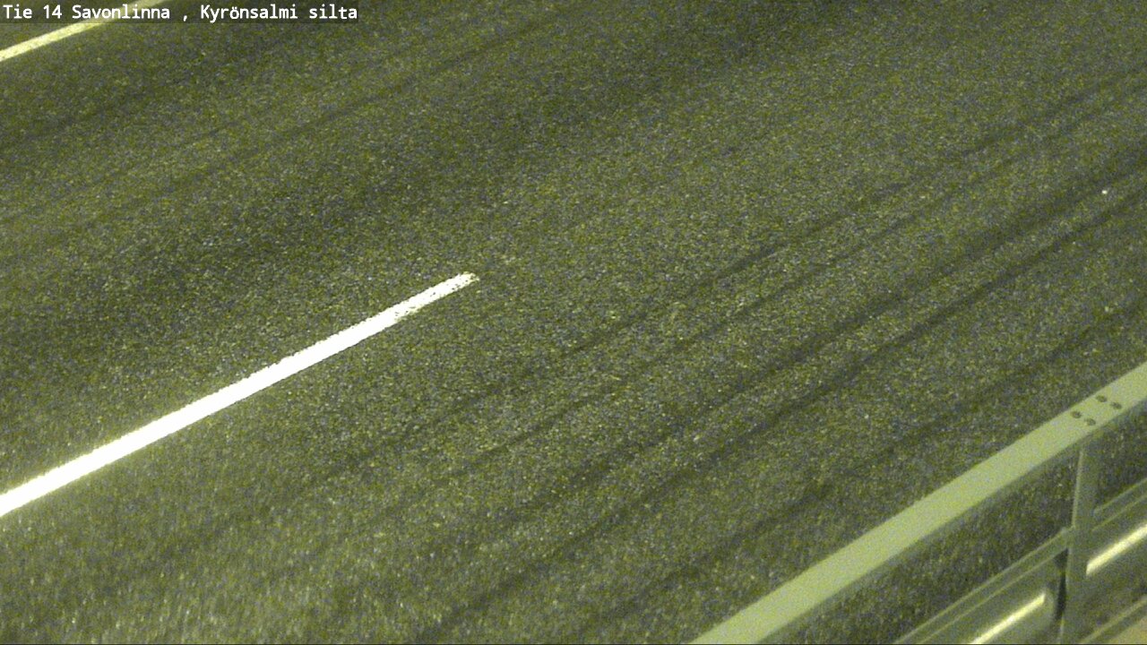 Weather Camera Image Road 14 Savonlinna, Kyrönsalmi, Savonlinna, Etelä-Savo