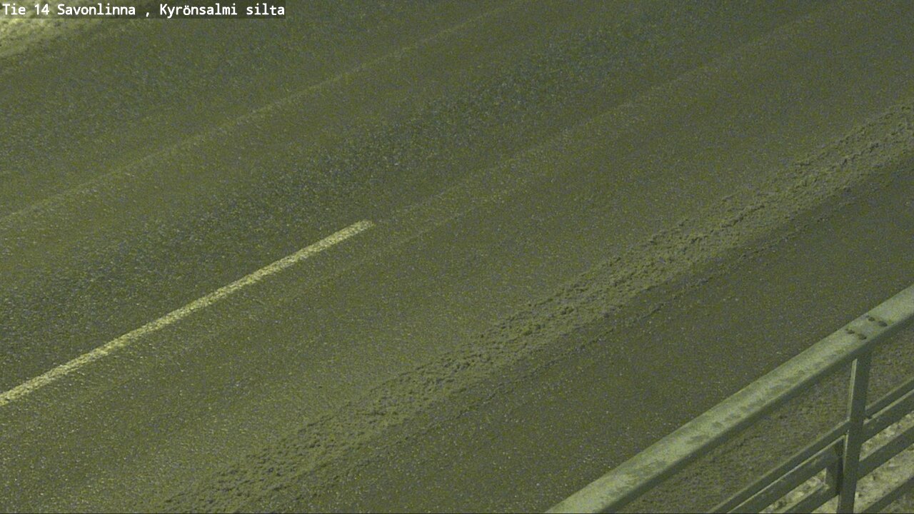 Weather Camera Image Väg 14 Nyslott, Kyrönsalmi, Savonlinna, Etelä-Savo