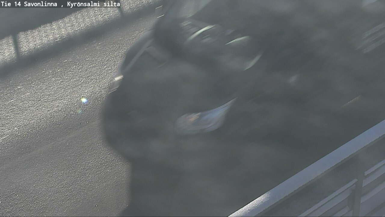Weather Camera Image Väg 14 Nyslott, Kyrönsalmi, Savonlinna, Etelä-Savo