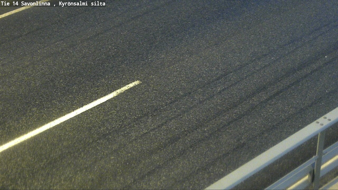 Weather Camera Image Road 14 Savonlinna, Kyrönsalmi, Savonlinna, Etelä-Savo