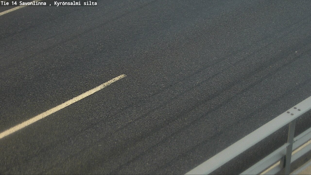 Weather Camera Image Road 14 Savonlinna, Kyrönsalmi, Savonlinna, Etelä-Savo
