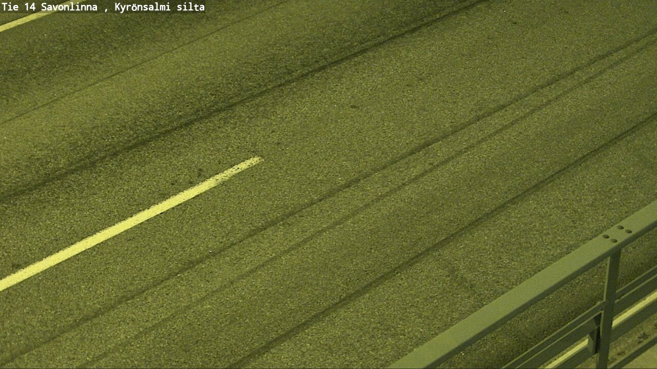 Weather Camera Image Road 14 Savonlinna, Kyrönsalmi, Savonlinna, Etelä-Savo