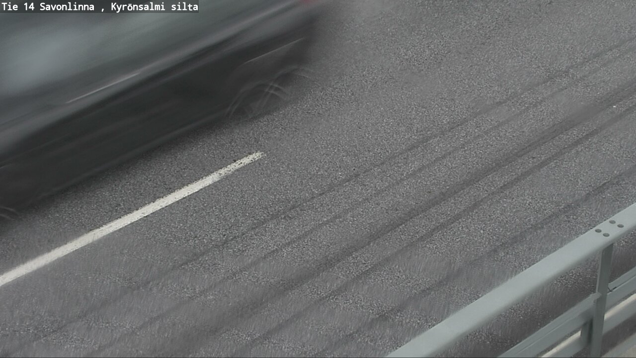 Weather Camera Image Road 14 Savonlinna, Kyrönsalmi, Savonlinna, Etelä-Savo