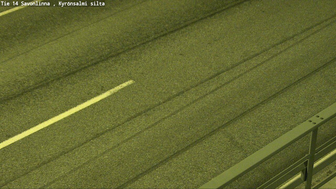 Weather Camera Image Road 14 Savonlinna, Kyrönsalmi, Savonlinna, Etelä-Savo