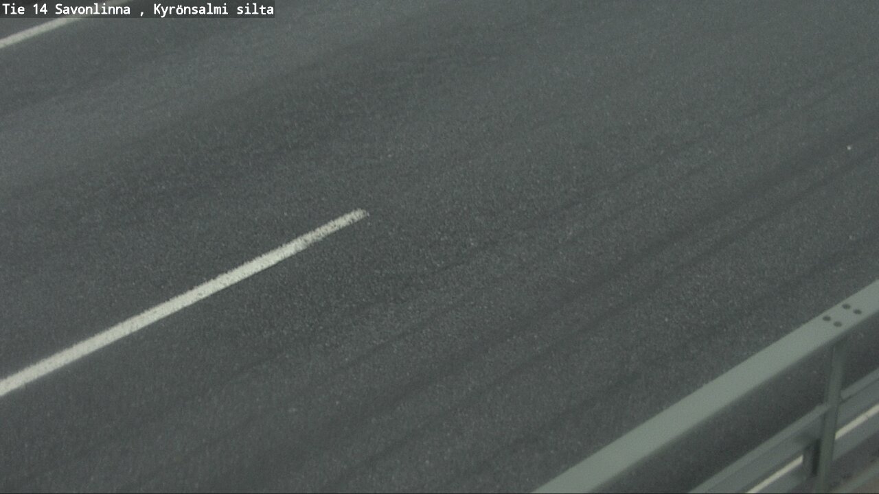 Weather Camera Image Road 14 Savonlinna, Kyrönsalmi, Savonlinna, Etelä-Savo