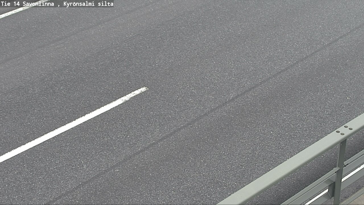Weather Camera Image Väg 14 Nyslott, Kyrönsalmi, Savonlinna, Etelä-Savo