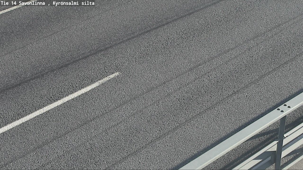 Weather Camera Image Road 14 Savonlinna, Kyrönsalmi, Savonlinna, Etelä-Savo