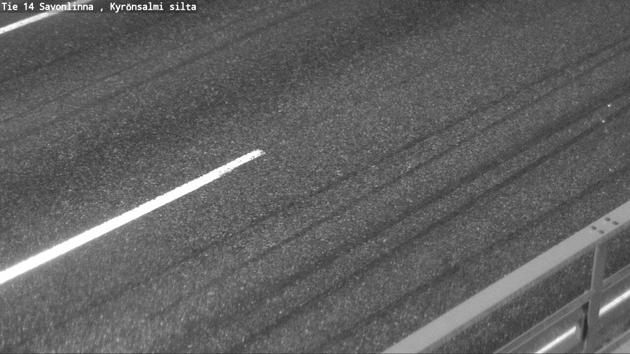 Weather Camera Image Road 14 Savonlinna, Kyrönsalmi, Savonlinna, Etelä-Savo