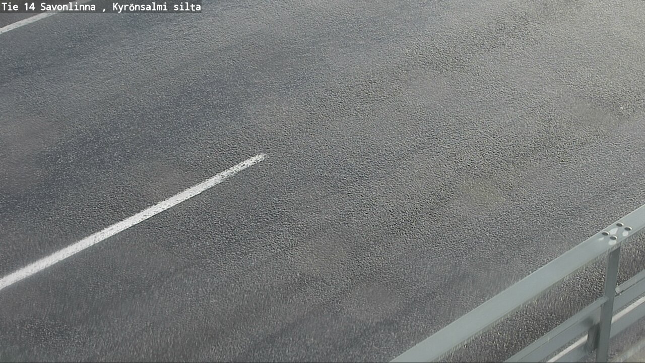 Weather Camera Image Road 14 Savonlinna, Kyrönsalmi, Savonlinna, Etelä-Savo