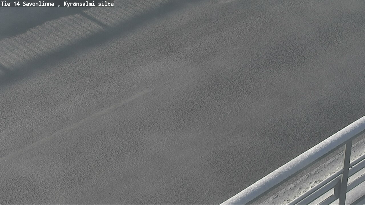 Weather Camera Image Road 14 Savonlinna, Kyrönsalmi, Savonlinna, Etelä-Savo