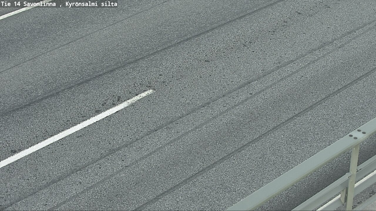 Weather Camera Image Road 14 Savonlinna, Kyrönsalmi, Savonlinna, Etelä-Savo