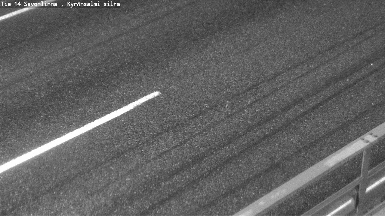 Weather Camera Image Road 14 Savonlinna, Kyrönsalmi, Savonlinna, Etelä-Savo