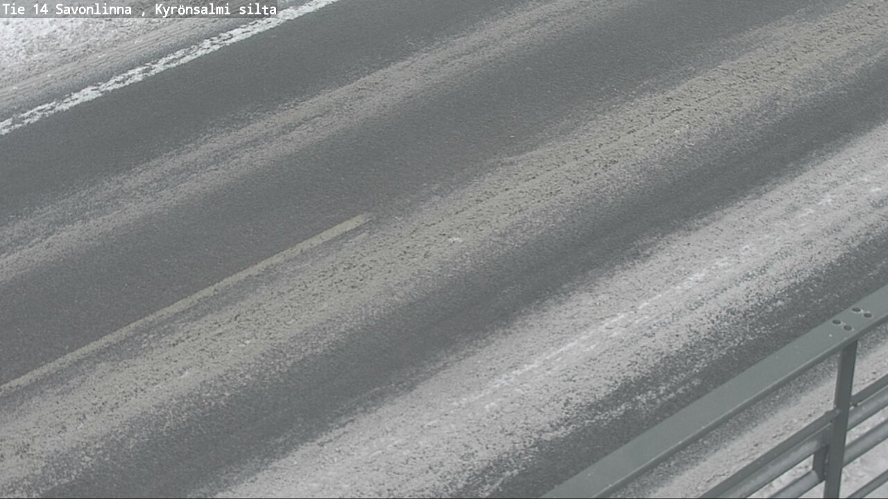 Weather Camera Image Väg 14 Nyslott, Kyrönsalmi, Savonlinna, Etelä-Savo