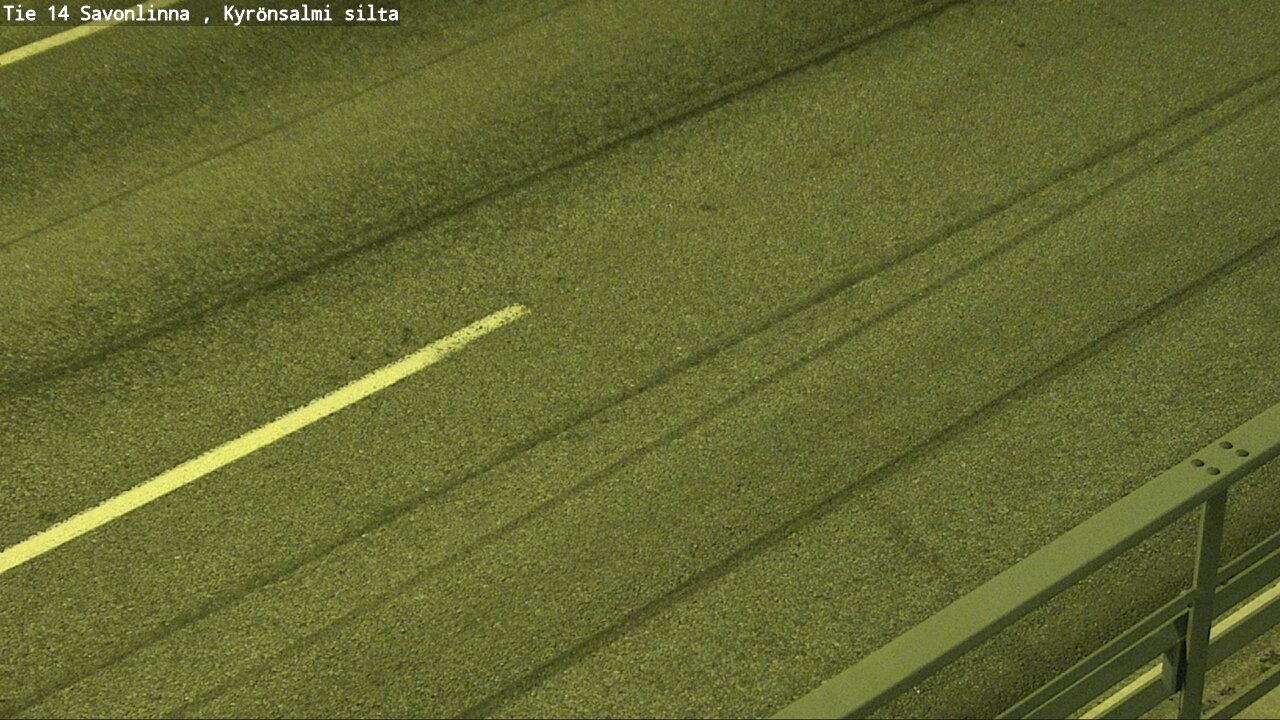 Weather Camera Image Road 14 Savonlinna, Kyrönsalmi, Savonlinna, Etelä-Savo