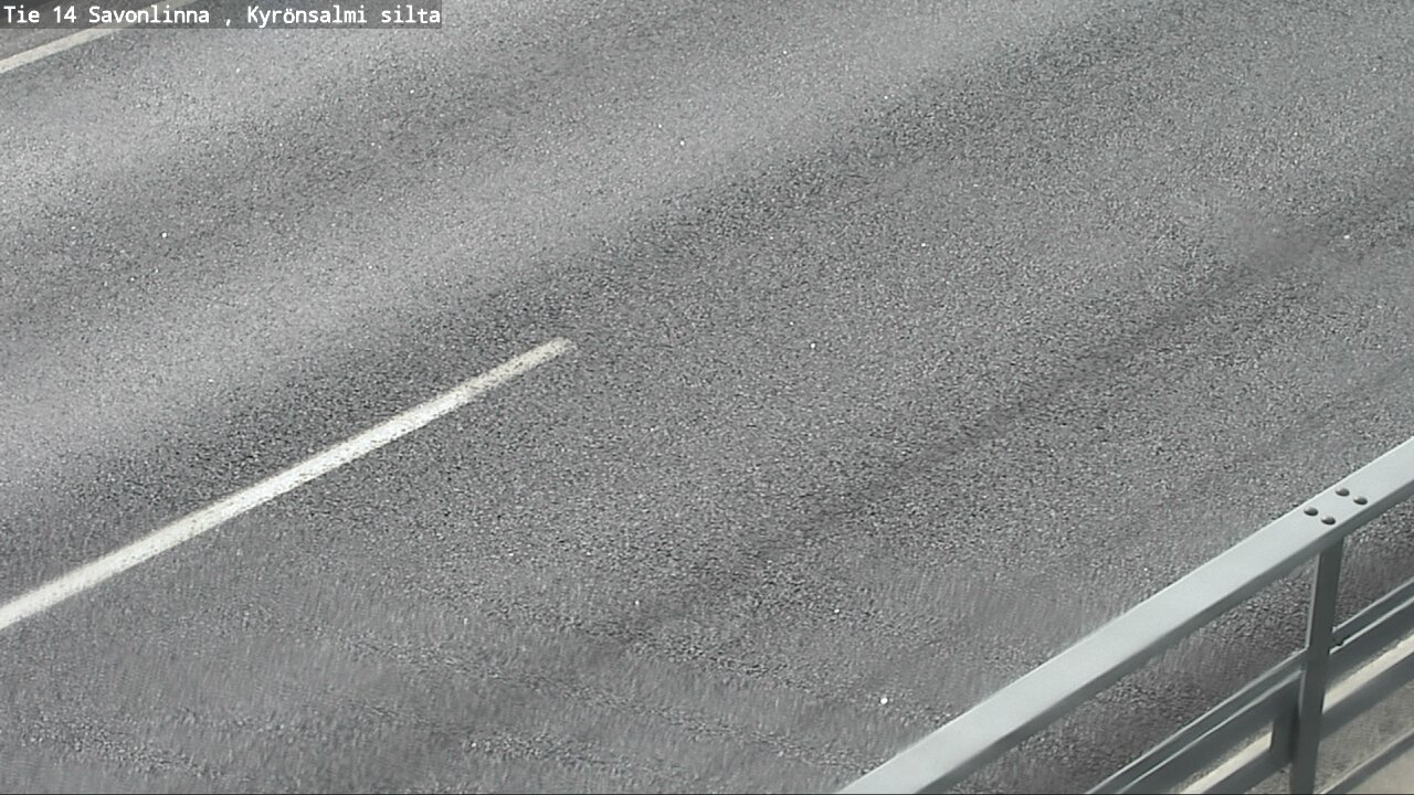 Weather Camera Image Väg 14 Nyslott, Kyrönsalmi, Savonlinna, Etelä-Savo