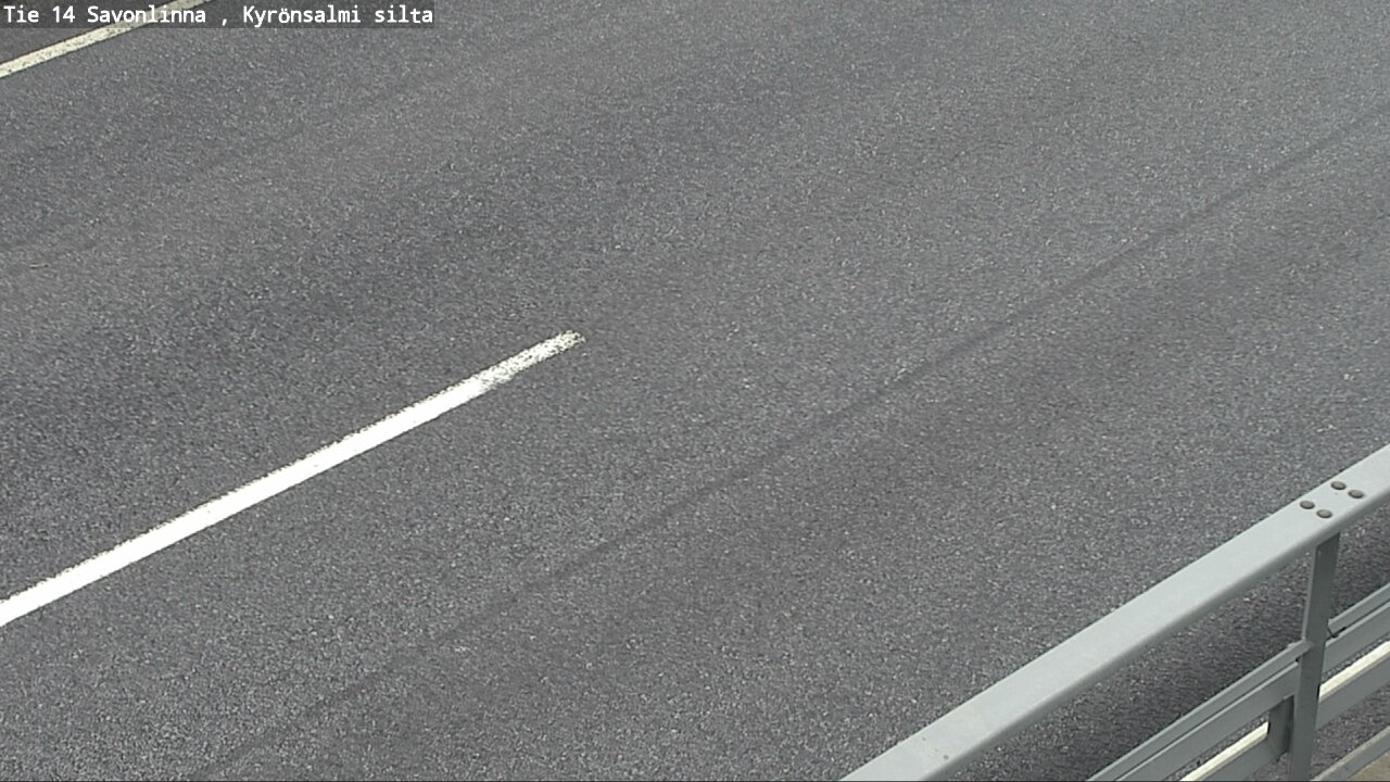 Weather Camera Image Väg 14 Nyslott, Kyrönsalmi, Savonlinna, Etelä-Savo