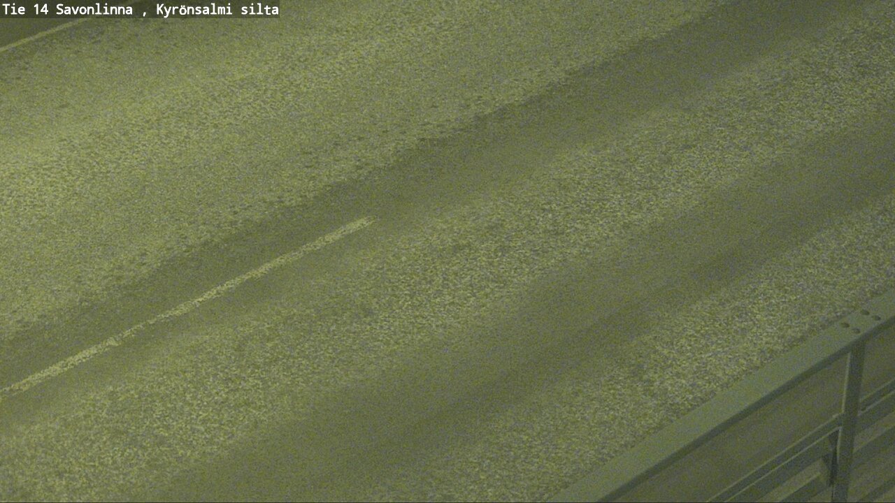 Weather Camera Image Road 14 Savonlinna, Kyrönsalmi, Savonlinna, Etelä-Savo